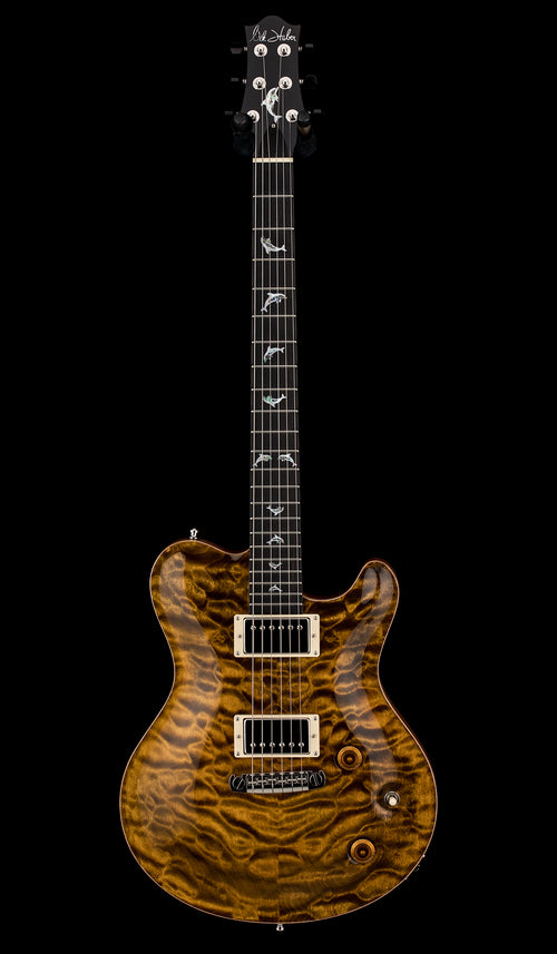 Nik Huber Guitars Dolphin II - Tigereye #65385