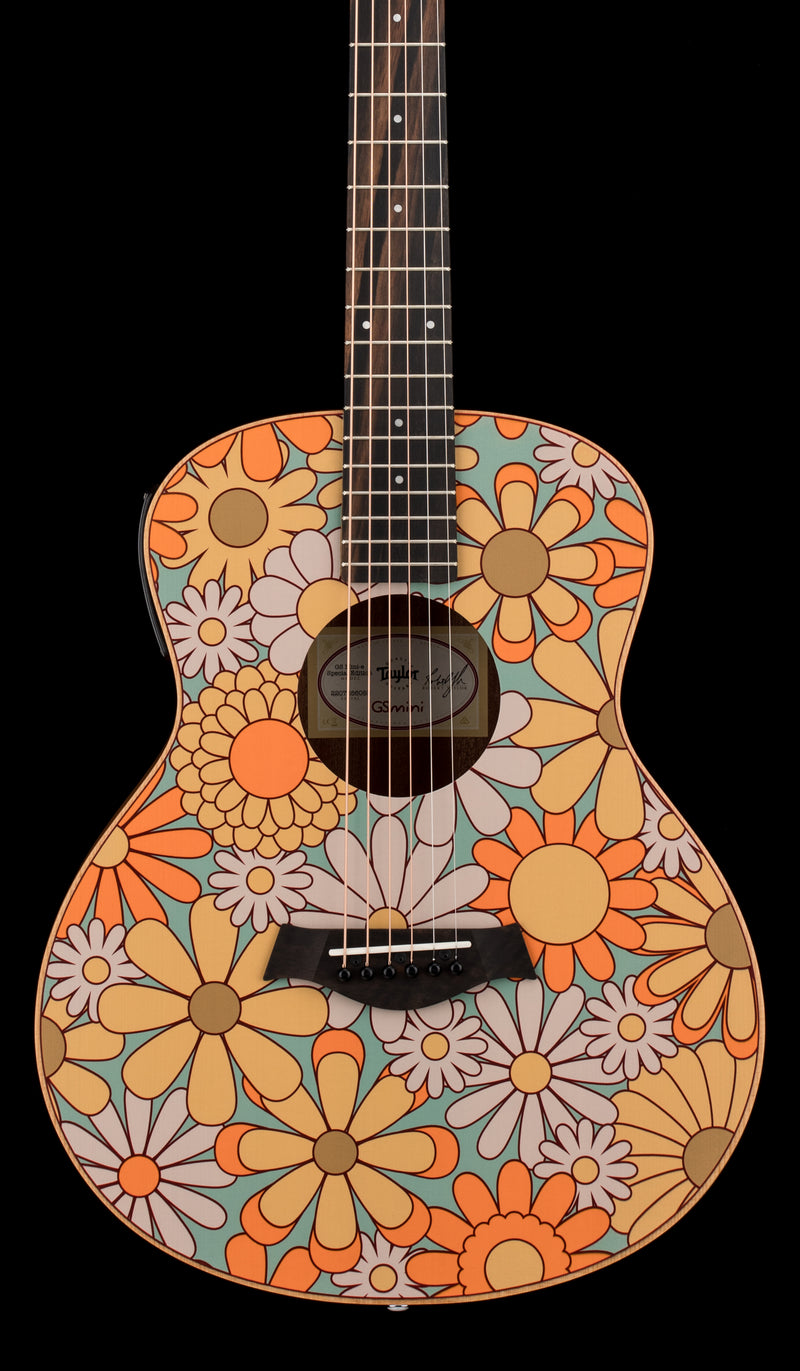 Taylor GS Mini-e Special Edition - Floral Blue #86083