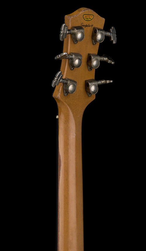 Used Gretsch Custom Shop Masterbuilt Gonzalo Madrigal G6199 Caddy Bo Relic (2022) - Super Faded TV Yellow #12396 with Original Hard Case