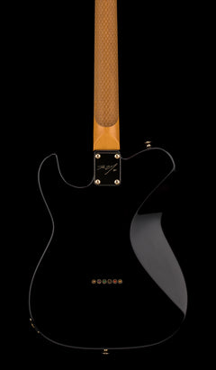 Used Dean Zelinsky Guitars Dellatera Engraved Paisley - Honey Gold #40777 with Original Hard Case