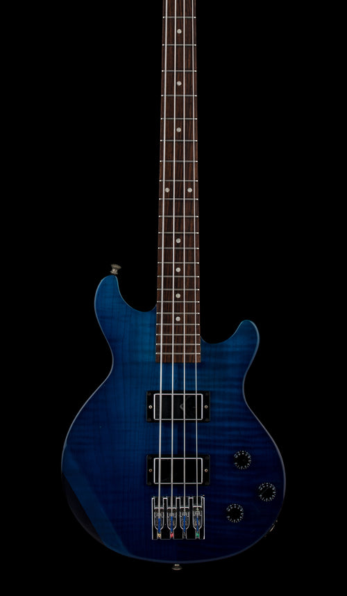 Used Gibson Guitar Of The Week #7 Les Paul Money Bass (2007) - Midnight Manhattan Blue #71343 with Original Hard Case