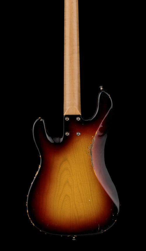 Used Mike Lull Custom P4 Bass - 3-Tone Sunburst #3515 with Original Gig Bag