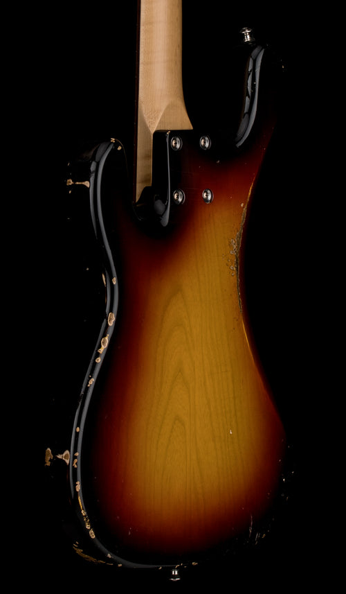 Used Mike Lull Custom P4 Bass - 3-Tone Sunburst #3515 with Original Gig Bag