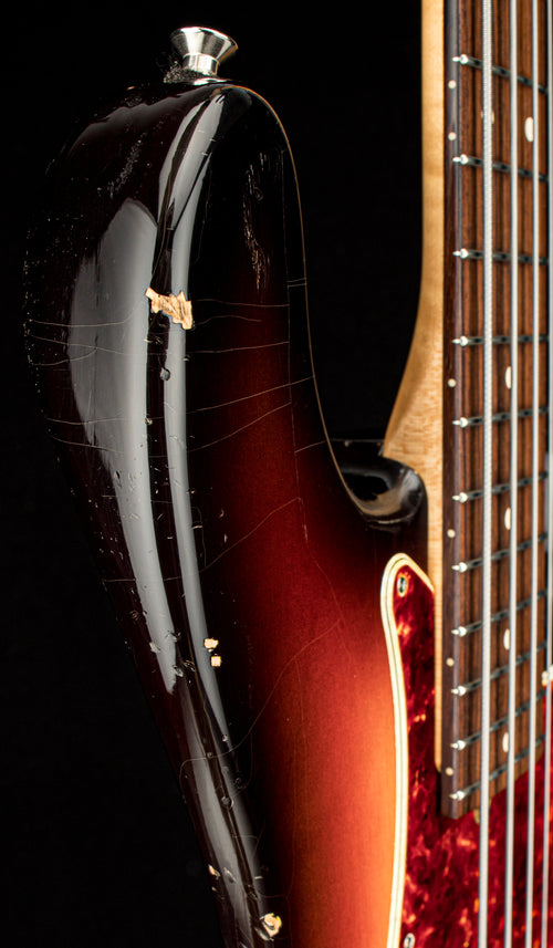Used Mike Lull Custom P4 Bass - 3-Tone Sunburst #3515 with Original Gig Bag