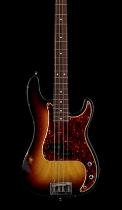 Used Mike Lull Custom P4 Bass - 3-Tone Sunburst #3515 with Original Gig Bag