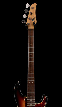 Used Mike Lull Custom P4 Bass - 3-Tone Sunburst #3515 with Original Gig Bag