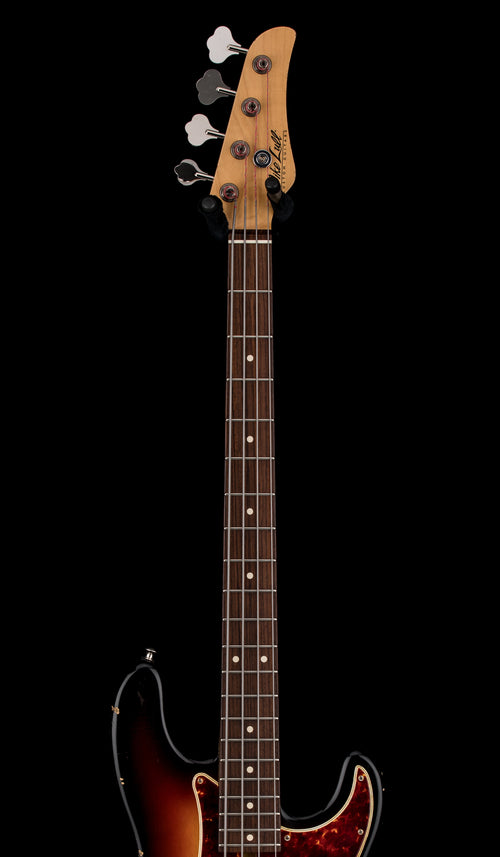 Used Mike Lull Custom P4 Bass - 3-Tone Sunburst #3515 with Original Gig Bag