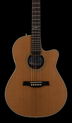 Used Seagull Artist Mosaic CW Folk QII - Natural #00462 with Original Hard Case