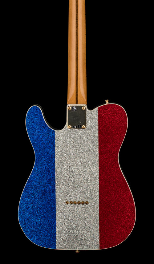 Fender Buck Owens Telecaster - Red, Silver, and Blue Sparkle #57185