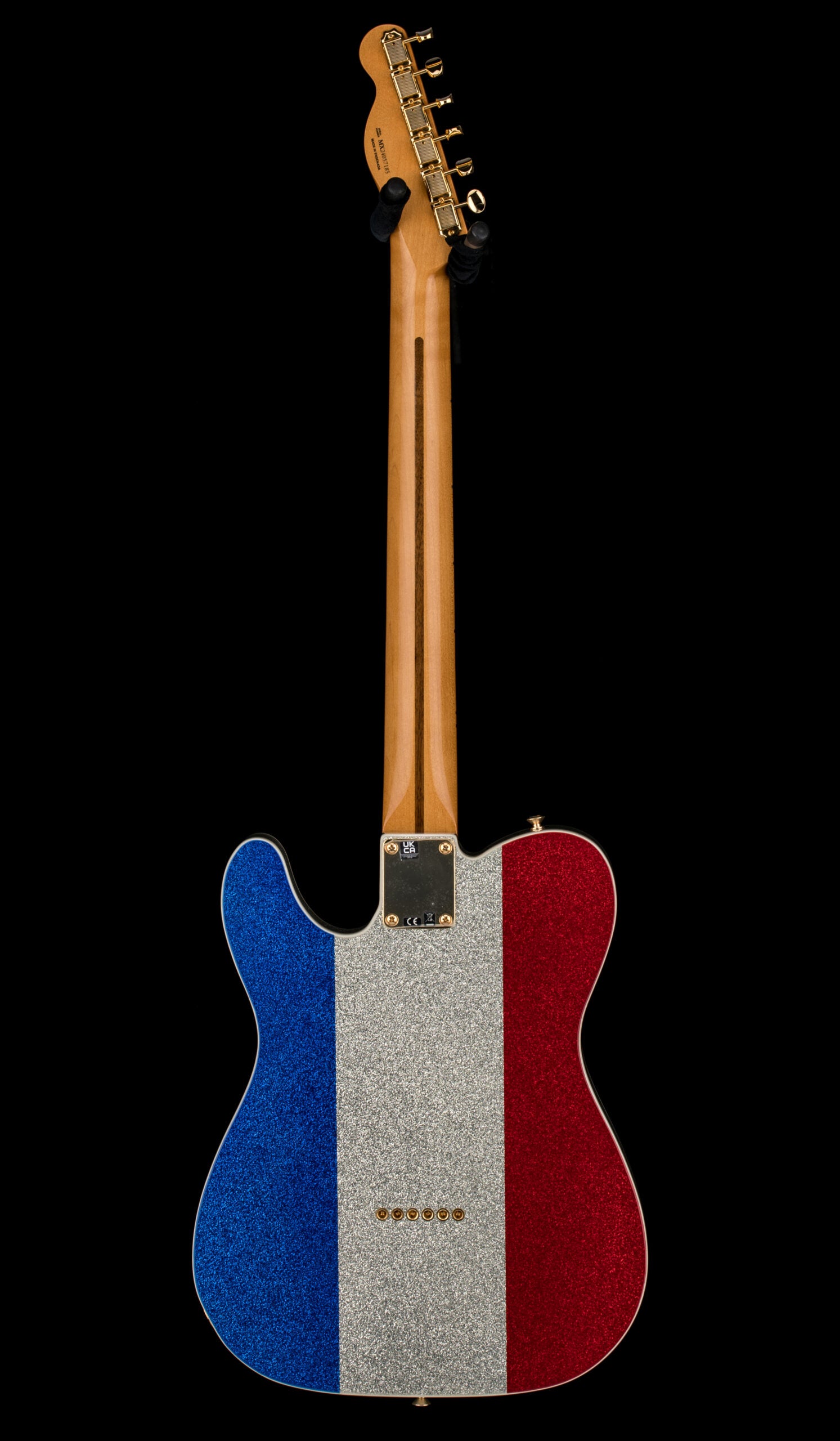 Fender Buck Owens Telecaster - Red, Silver, and Blue Sparkle