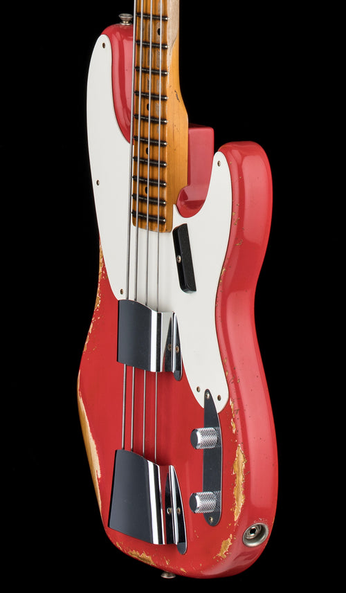 Fender Custom Shop '55 Precision Bass Heavy Relic - Fiesta Red #27946