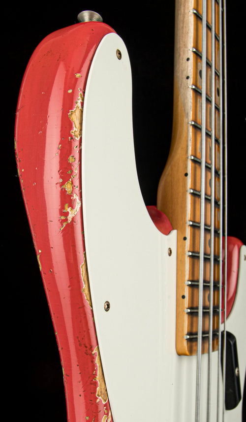 Fender Custom Shop '55 Precision Bass Heavy Relic - Fiesta Red #27946