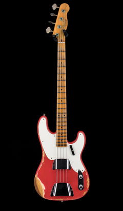 Fender Custom Shop '55 Precision Bass Heavy Relic - Fiesta Red #27946