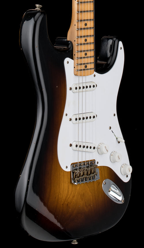 Fender Custom Shop Limited Edition 70th Anniversary 1954 Stratocaster Journeyman Relic - Wide Fade 2 Tone Sunburst #4458