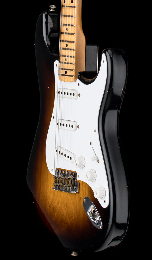 Fender Custom Shop Limited Edition 70th Anniversary 1954 Stratocaster Journeyman Relic - Wide Fade 2 Tone Sunburst #4458