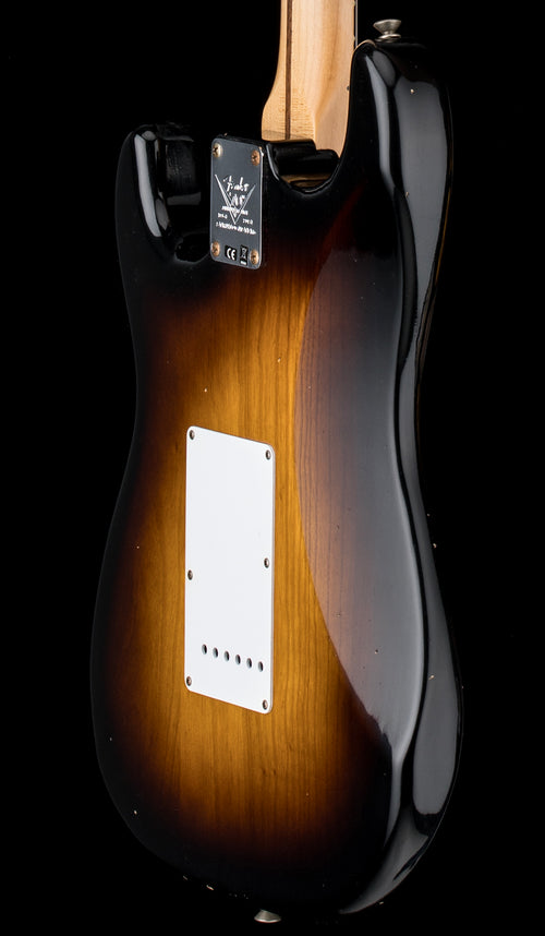 Fender Custom Shop Limited Edition 70th Anniversary 1954 Stratocaster Journeyman Relic - Wide Fade 2 Tone Sunburst #4458