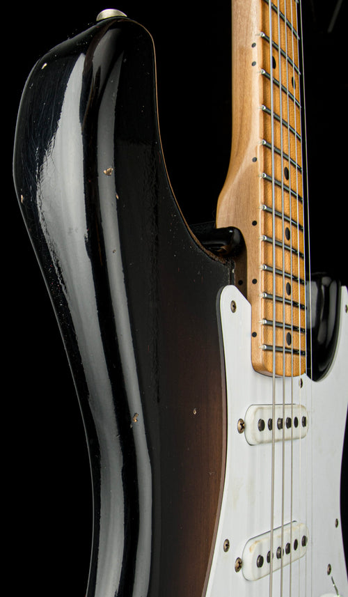 Fender Custom Shop Limited Edition 70th Anniversary 1954 Stratocaster Journeyman Relic - Wide Fade 2 Tone Sunburst #4458