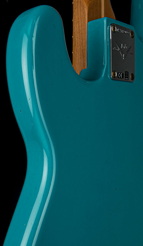 Fender Custom Shop Empire 58 Precision Bass Journeyman Relic - Aged Taos Turquoise #82922