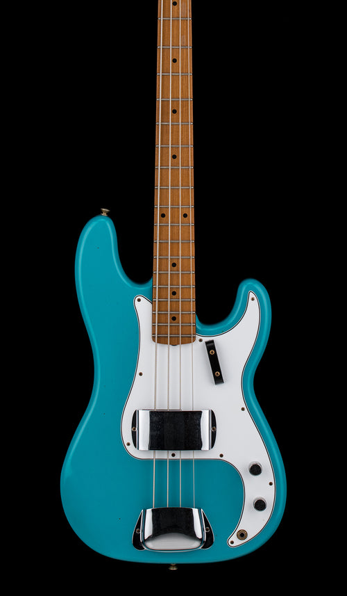 Fender Custom Shop Empire 58 Precision Bass Journeyman Relic - Aged Taos Turquoise #82922