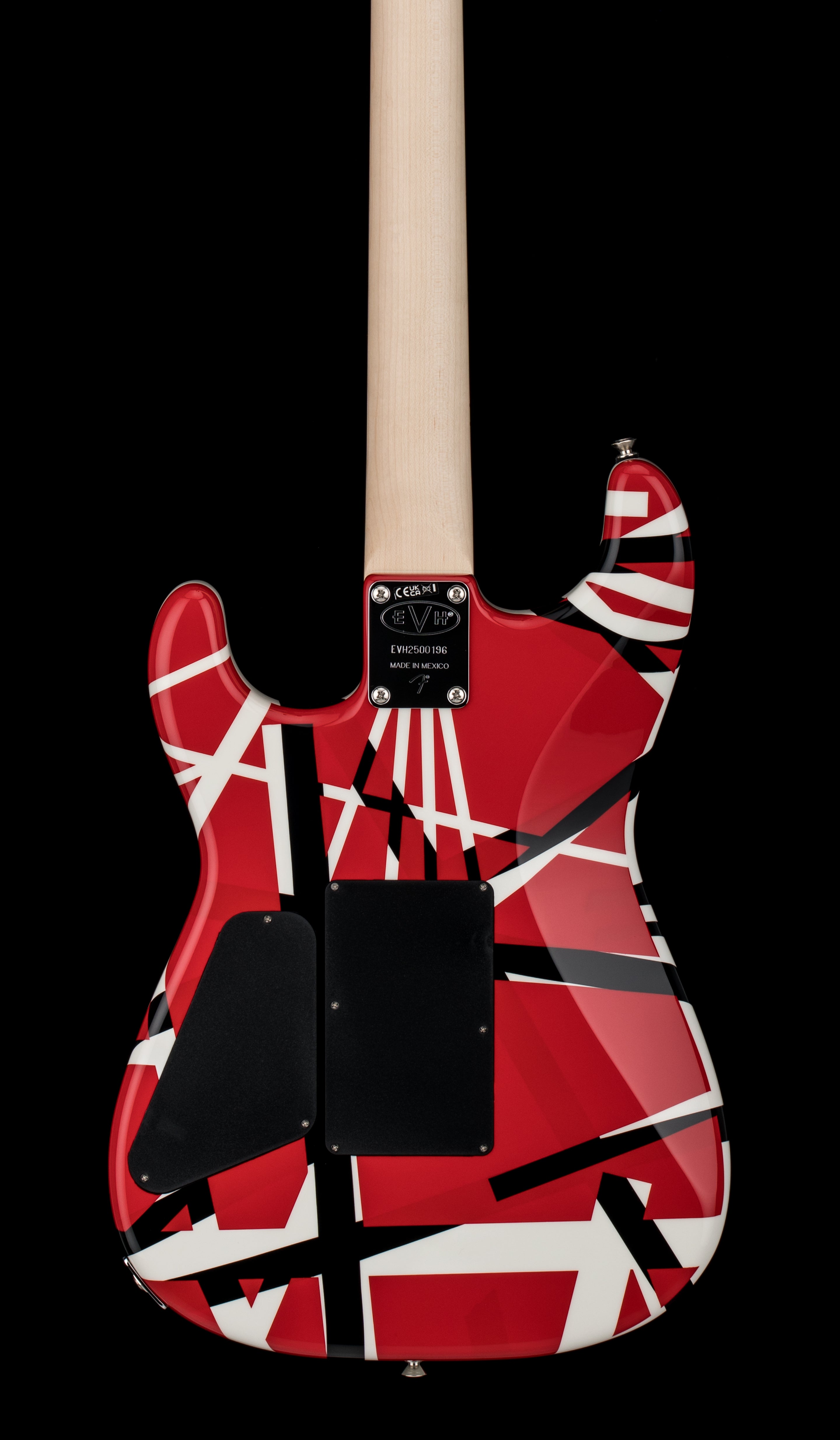 美品！EVH Striped Red with Black Stripes Amazon.com: EVH Striped Series - Red with Black Stripes