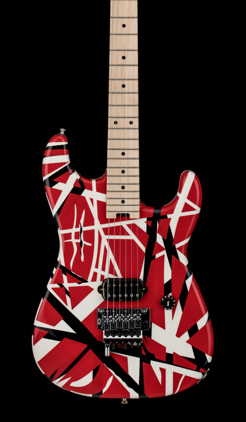 EVH Striped Series - Red with Black Stripes #00196