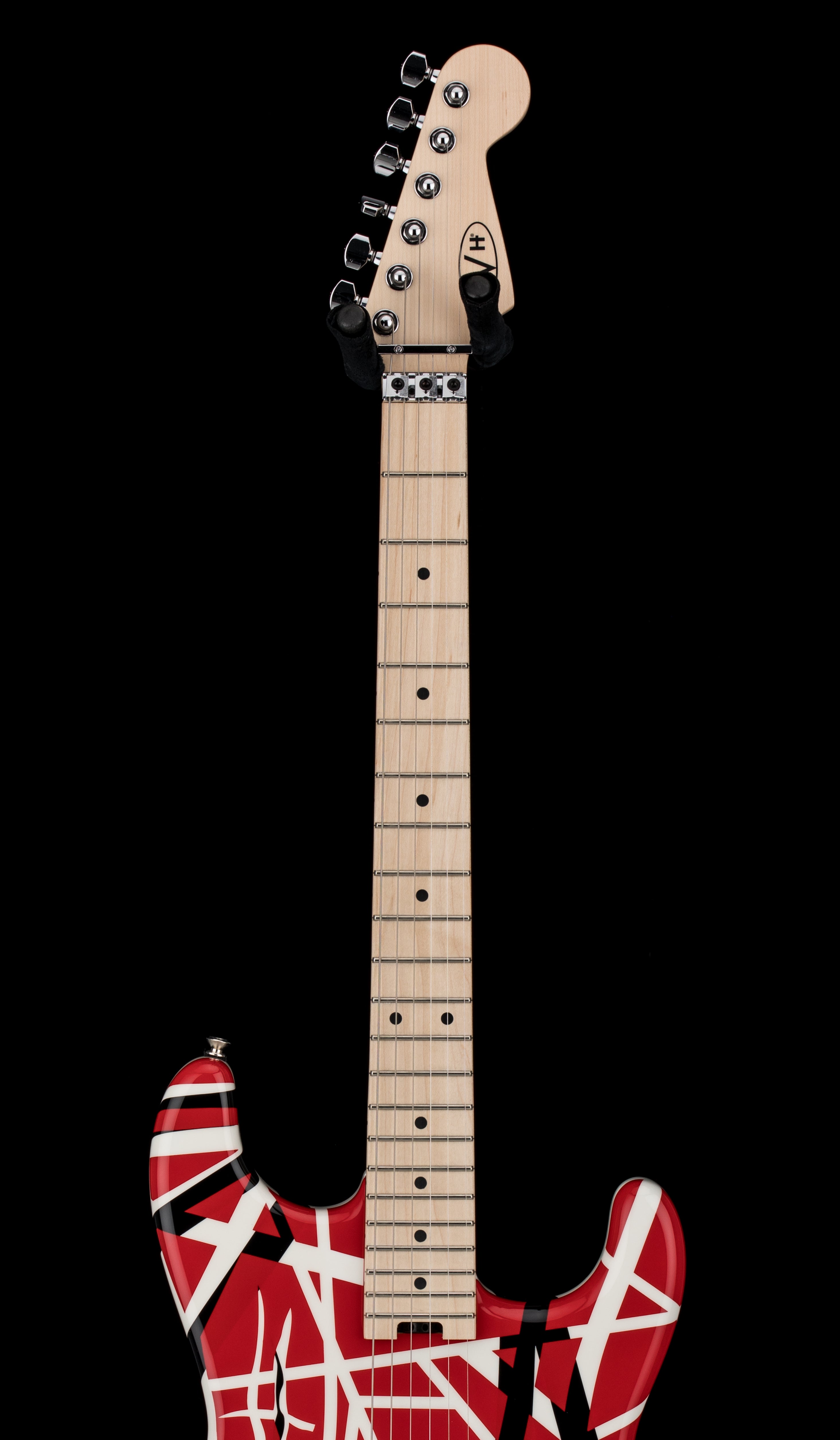 EVH Striped Series - Red with Black Stripes #00196 – Empire Music
