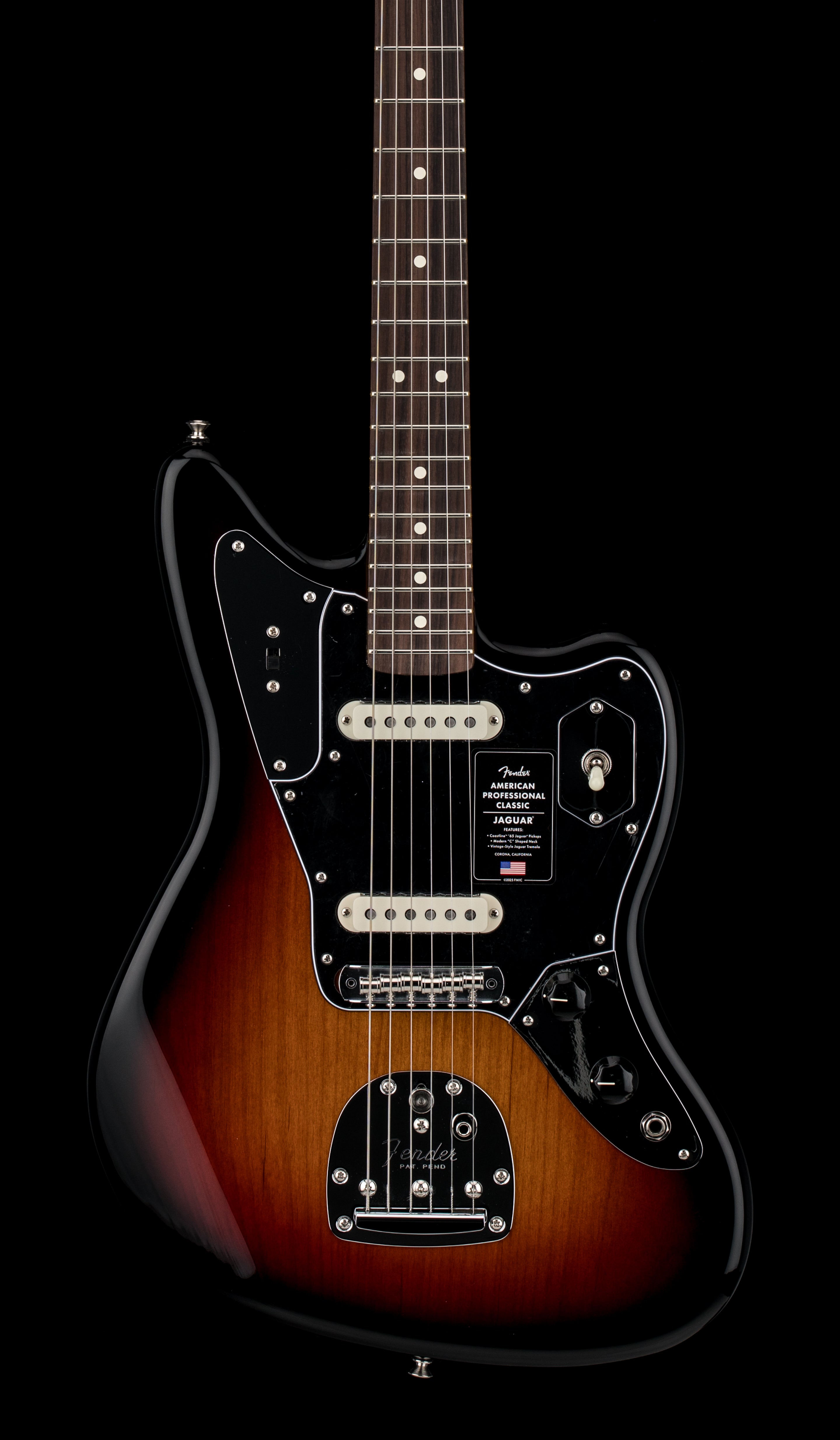 Fender American Professional Classic Jaguar - 3-Color Sunburst