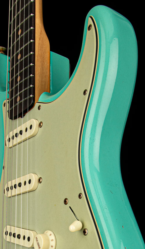 Fender Custom Shop 1959 Stratocaster Journeyman Relic - Super Faded Aged Sea Foam Green #82121