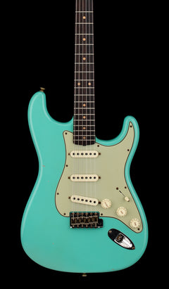 Fender Custom Shop 1959 Stratocaster Journeyman Relic - Super Faded Aged Sea Foam Green #82121