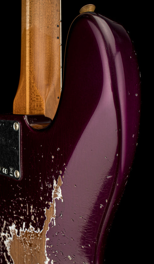 Fender Custom Shop Empire 58 Precision Bass Heavy Relic - Faded Aged Midnight Purple #78916