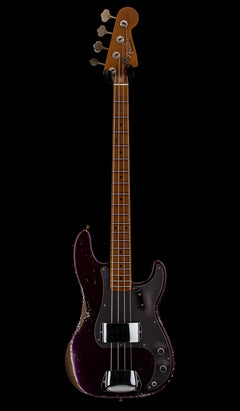 Fender Custom Shop Empire 58 Precision Bass Heavy Relic - Faded Aged Midnight Purple #78916