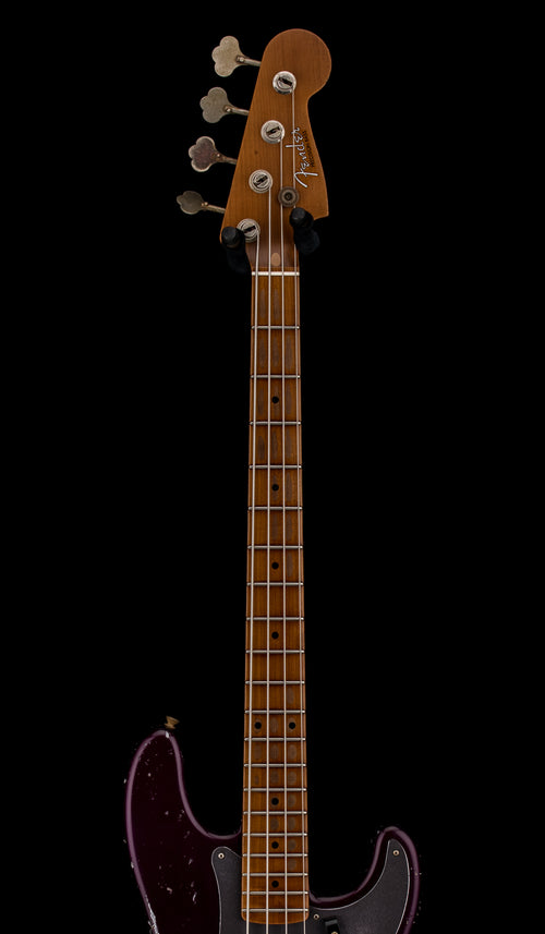 Fender Custom Shop Empire 58 Precision Bass Heavy Relic - Faded Aged Midnight Purple #78916