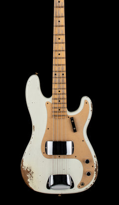 Fender Custom Shop Limited Edition "P" Jazz Bass Heavy Relic - '55 Desert Tan #83543