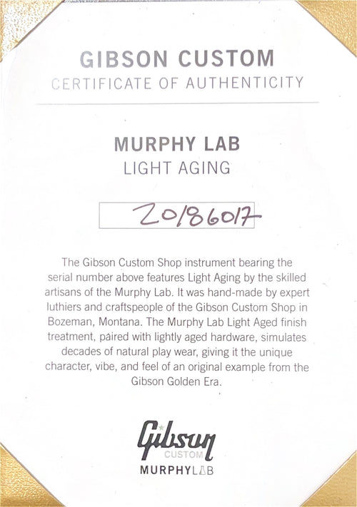 Gibson Custom Shop 1942 Banner Southern Jumbo Murphy Lab Light Aged - Vintage Sunburst #86017