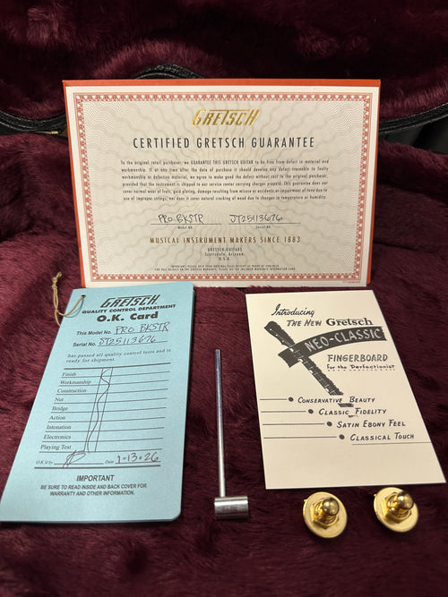 Gretsch Broadkaster LX - Havana Burst #13676