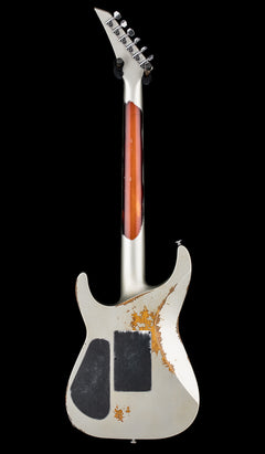 Jackson Custom Shop Korina SL2H FR Heavy Relic - Inca Silver over 3-Tone Sunburst #11624 (Empire Music Spec)