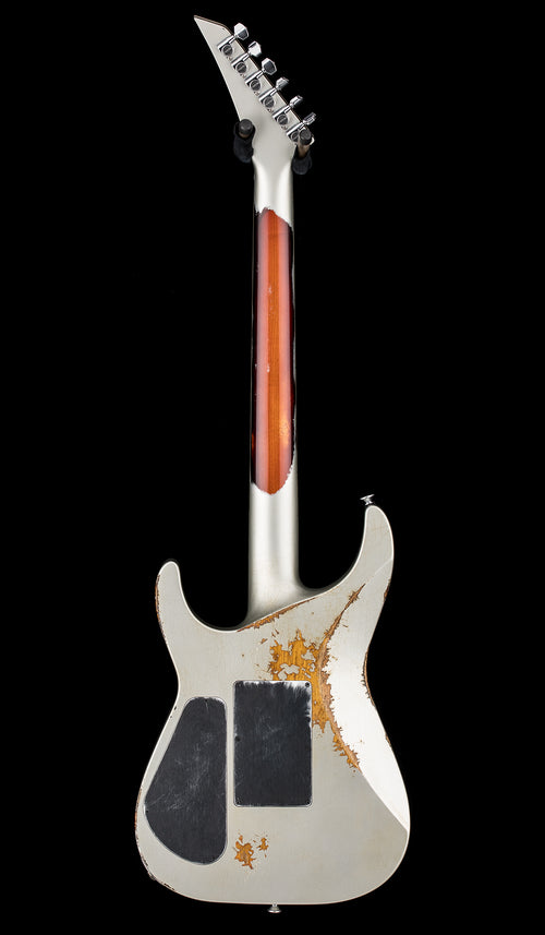 Jackson Custom Shop Korina SL2H FR Heavy Relic - Inca Silver over 3-Tone Sunburst #11624 (Empire Music Spec)