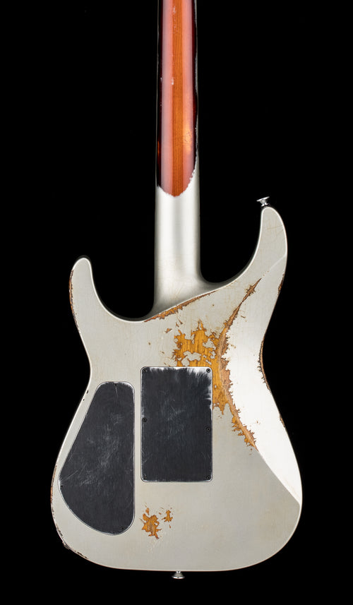 Jackson Custom Shop Korina SL2H FR Heavy Relic - Inca Silver over 3-Tone Sunburst #11624 (Empire Music Spec)