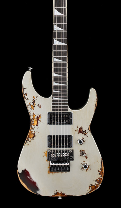 Jackson Custom Shop Korina SL2H FR Heavy Relic - Inca Silver over 3-Tone Sunburst #11624 (Empire Music Spec)