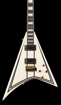 Jackson Legend Series Limited Edition Signature Randy Rhoads CD1 - Vintage White With Black Pinstripes #10521