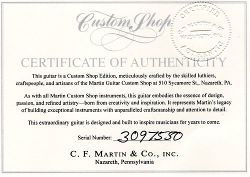Martin Custom Shop D-28 Style Guatemalan Rosewood #97550 (Empire Music Spec)