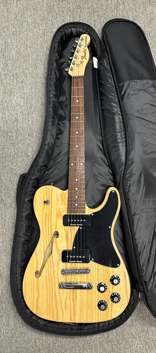 Used Fender Jim Adkins JA-90 Telecaster Thinline (2016) - Natural #01625 with Gig Bag