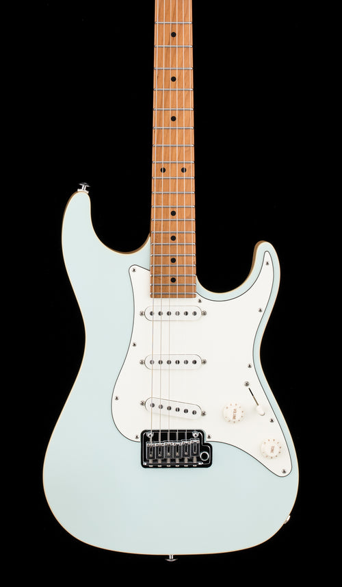 Used Suhr Custom Standard S - Satin Sonic Blue #73419 with Original Hard Case