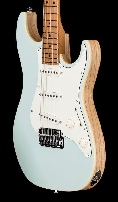 Used Suhr Custom Standard S - Satin Sonic Blue #73419 with Original Hard Case