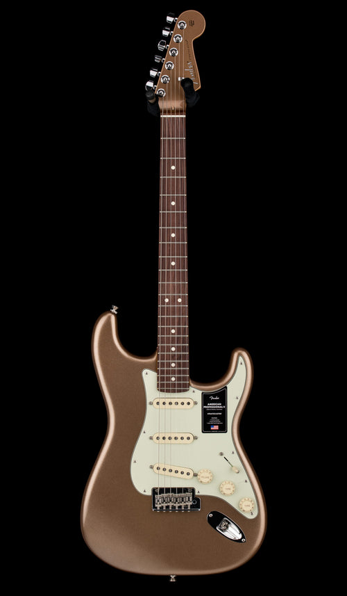 Fender Empire Music Exclusive Limited Edition American Professional II Stratocaster - Firemist Gold Metallic #33843