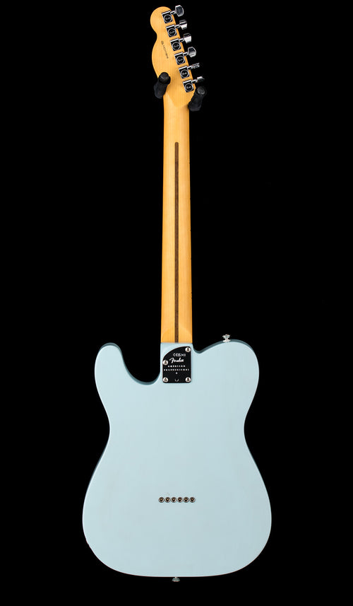 Fender Limited Edition American Professional II Telecaster Thinline - Transparent Daphne Blue #18616