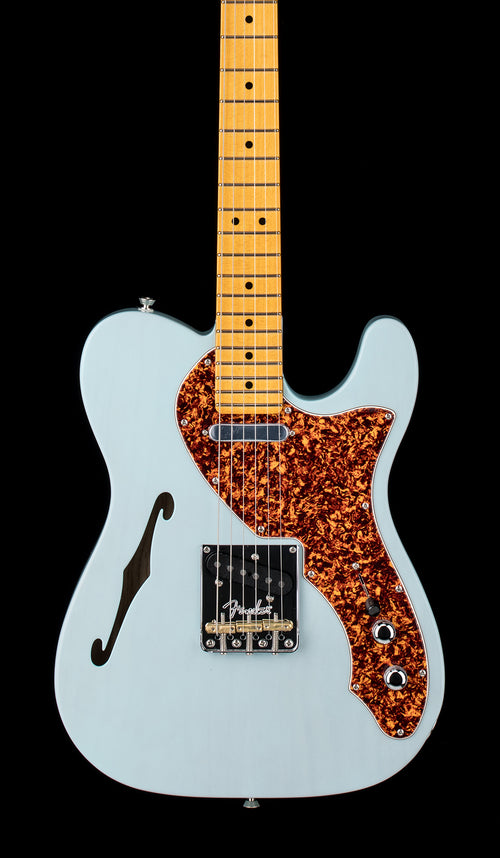 Fender Limited Edition American Professional II Telecaster Thinline - Transparent Daphne Blue #18616