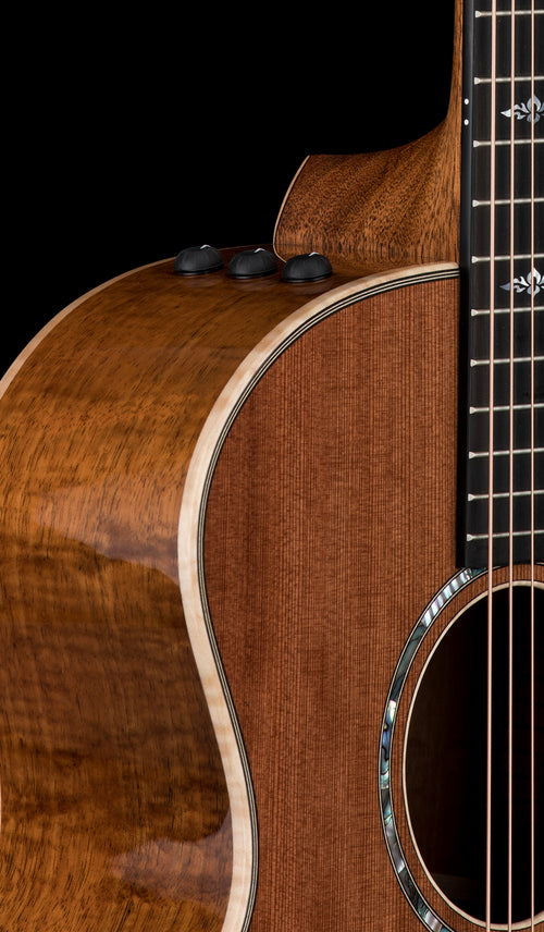 Taylor Empire Select 714ce Figured Hawaiian Koa/Sinker Redwood, Maple Binding #43046