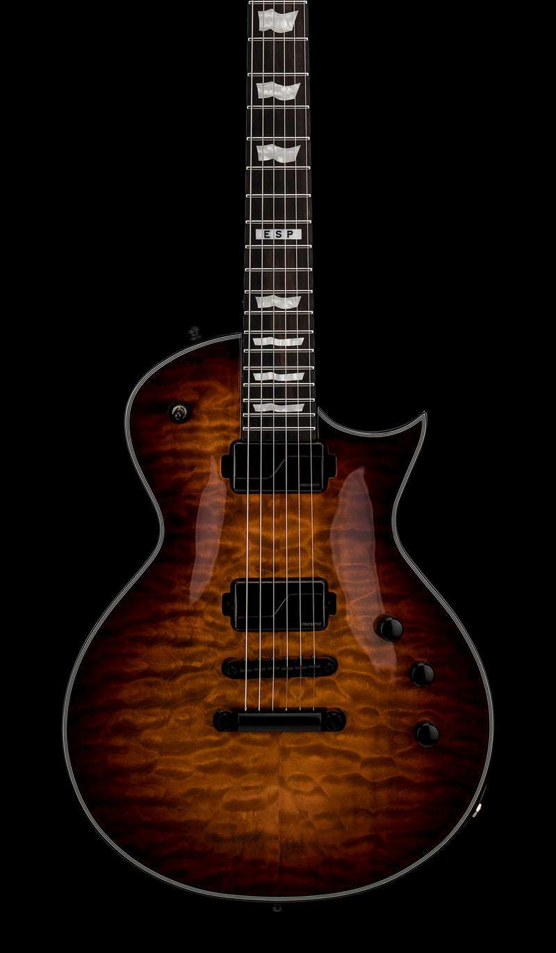 ESP E-II Eclipse - Tiger Eye Sunburst #ES7066253 (Factory Demonstration Model)