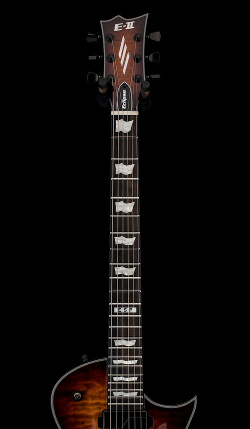 ESP E-II Eclipse - Tiger Eye Sunburst #ES7066253 (Factory Demonstration Model)